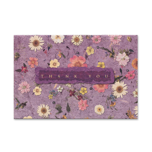 Mixed Wildflower Thank You Cards Image