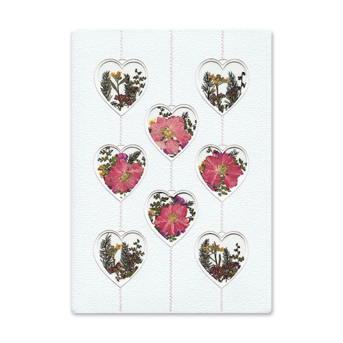 Filled Hearts Card Image