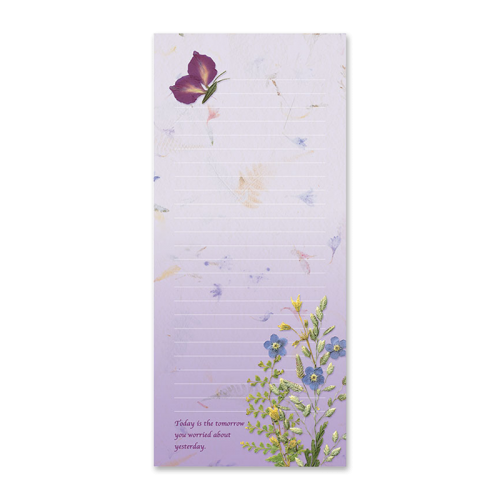 Butterfly Garden Dweller Notepad Photo
