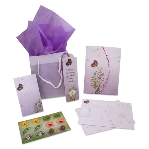 Butterfly Garden Dweller Stationery Gift Set Image
