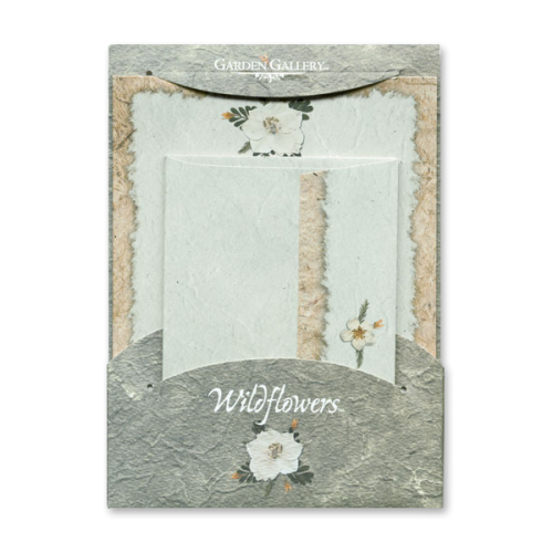Larkspur Blossom Wildflower Premium Stationery Image